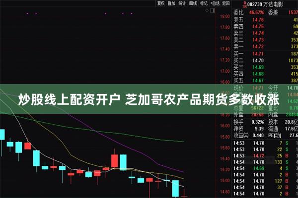 炒股线上配资开户 芝加哥农产品期货多数收涨